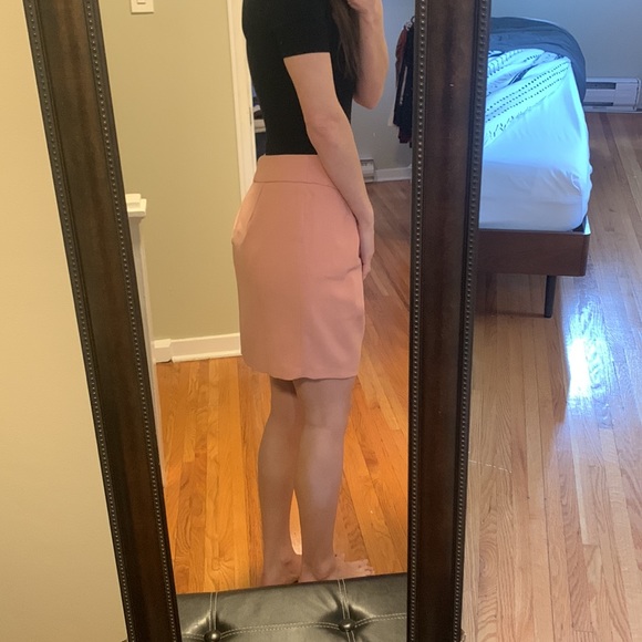 Never worn Forever 21 dusty pink/mauve skirt with pleats. Size Medium. - Picture 2 of 3